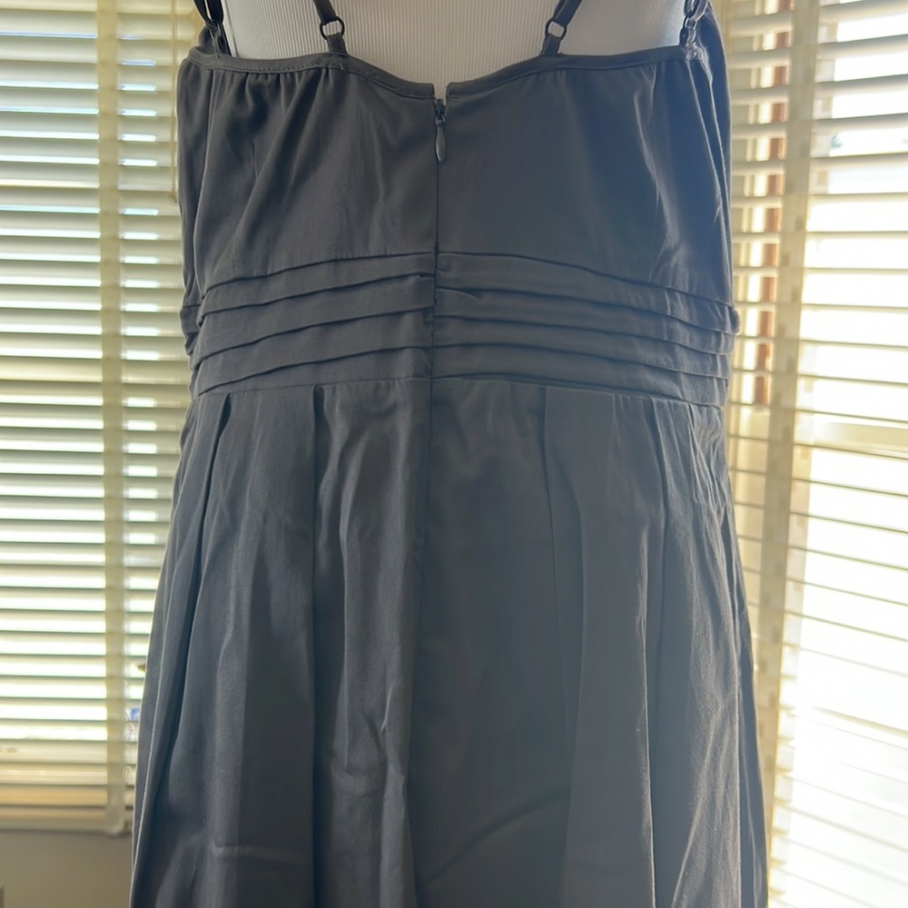 NWT In Add Minus Grey Cami Wrap Dress Beautiful!! - Picture 5 of 9